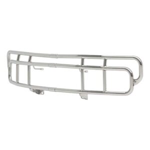 aries 4076-2 1-1/2-inch polished stainless steel grille guard, no-drill, select hummer h2