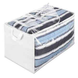 Whitmor Jumbo Storage Bag Zippered