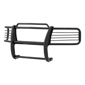 aries 4043 1-1/2-inch black steel grille guard, no-drill, select chevrolet silverado 1500, suburban, tahoe