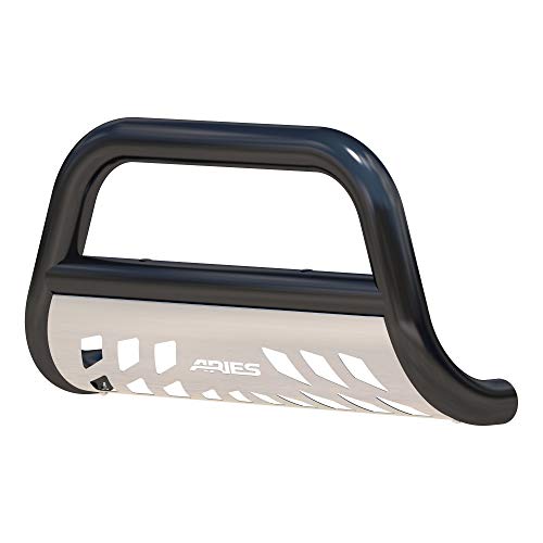 ARIES B35-4001 3-Inch Black Steel Bull Bar, No-Drill, Select Avalanche, Silverado, Suburban, Tahoe, Sierra, Yukon, XL