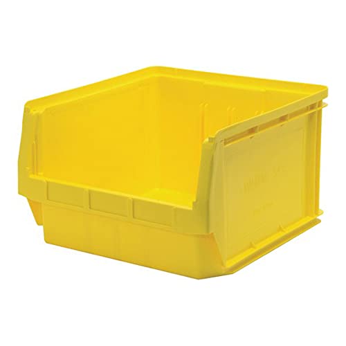 Quantum Storage QMS543YL Magnum Heavy Duty Plastic Storage Bin, 19-3/4" x 18-3/8" x 11-7/8", Yellow