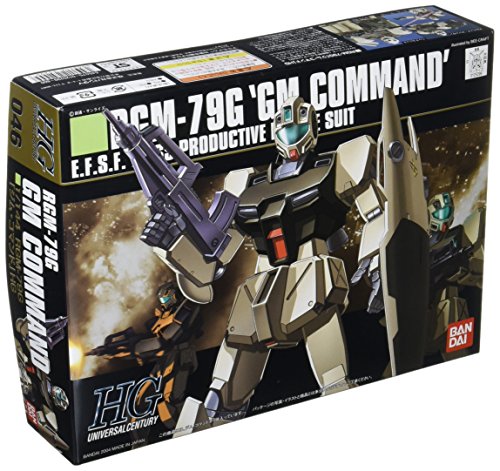 Bandai Hobby HGUC 1/144 #46 RGM-79G GM Command Gundam 0080" Model Kit