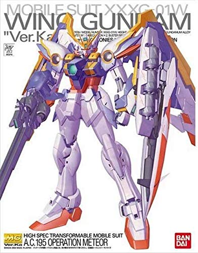 Bandai Hobby Wing Gundam VER.Ka, Bandai Master Grade Action Figure (BAN123714)