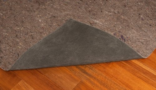2' X 12' Ultra Plush Non-Slip Rug Pad for Hard Surfaces and Carpet