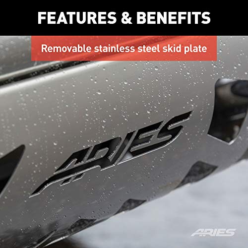 Aries 35-2004 Stainless Steel Bull Bar with Skid Plate