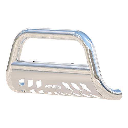 Aries 35-2004 Stainless Steel Bull Bar with Skid Plate