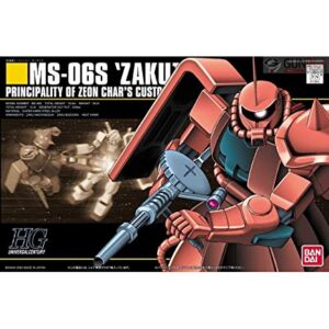 Gundam MS-06S Zaku II Char Custom HGUC 1/144 Scale