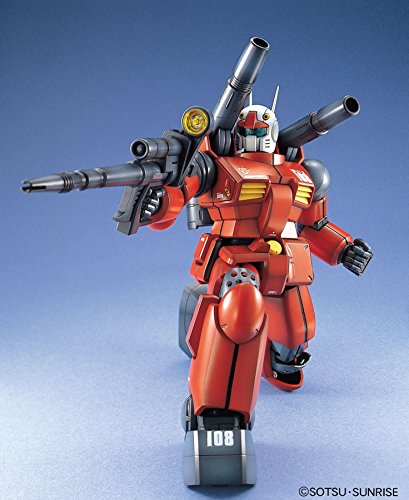 Bandai Hobby MG 1/100 RX-77-2 Gun Cannon Gundam Model Kit