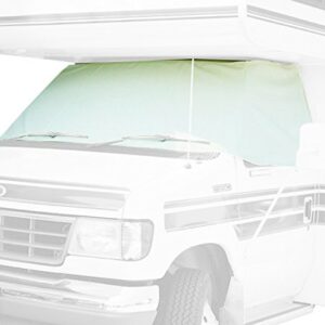 ADCO 2409 White Class C Chevy 2001-2015 Windshield Cover (RV Motorhome with Mirror Cutouts)