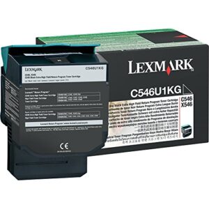 lexmark c546u1kg extra high yield return toner cartridge