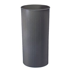 80 quart round wastebasket (set of 3) [set of 3] color: charcoal