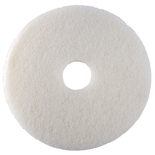 Oreck Commercial 437.051 Polish Orbiter Pad, 12" Diameter, for 550MC Orbiter Floor Machine, White