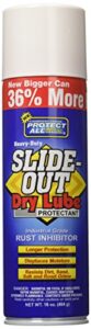 slide-out dry lube protectant – 16 oz – protect all 40003 , white
