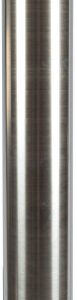 San Jamar C3200P Stainless Steel Pull Type Beverage Cup Dispenser, Fits 6oz to 10oz Cup Size, 2-7/32" to 3-3/16" Rim, 23-1/2" Tube Length