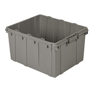buckhorn dl2420120201000 plastic nesting detached lid container, 24-inch x 20-inch x 12-inch, grey