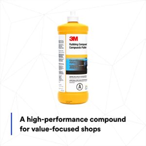 3M Rubbing Compound, 05973, Liquid Formula,1 qt (32 fl oz/946 mL)