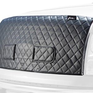 Fia WF922-14 Custom Fit Winter Front/Bug Screen , Black