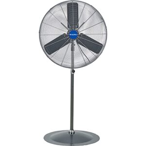 global industrial oscillating pedestal fan, 30″ diameter, 1/3hp, 8775cfm