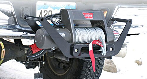 WARN 26370 Winch Mount Carrier Kit for 9.5xp, XD9, XD9i, M6, M8, and Tabor 9K Winches