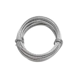 9′ hanging wire size: 100 lbs