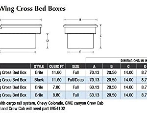 Lund 9250 Ultima Gull Wing Crossover Tool Box