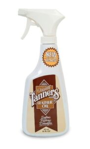 tanners leather oil with sprayer, 1 pt