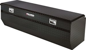 lund 74460 challenger series black 60″ low-profile slant-bottom chest