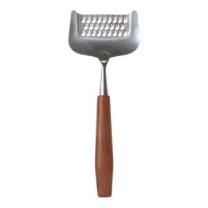 boska holland taste collection rosewood handle cheese grater for semi hard to very hard cheese