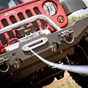 Rugged Ridge 11540.12 XHD Bumper Standard End Kit, Front; 07-18 Jeep Wrangler JK