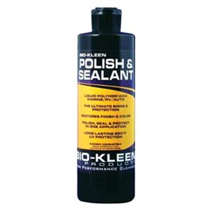 bio-kleen m00805 polish and sealant, 16 oz.