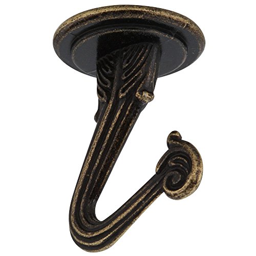 National Hardware N249-581 Swag Hook 1-1/2In Ant BRS, 1-1/2", Antique Brass