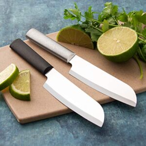 Rada Cutlery Cook’s Utility Knife – Stainless Steel Blade With Aluminum Handle Made in the USA, 8-5/8 Inch