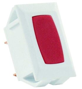jr products 12755 red/white indicator light for switch