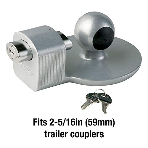 Master Lock Trailer Lock, Trailer Coupler Lock, Fits 2-5/16 in. Couplers, 378DAT