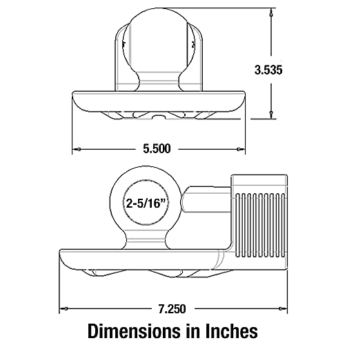 Master Lock Trailer Lock, Trailer Coupler Lock, Fits 2-5/16 in. Couplers, 378DAT