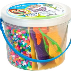 Perler Sunny Days Bright Color Fuse Bead Bucket, 5500 pcs