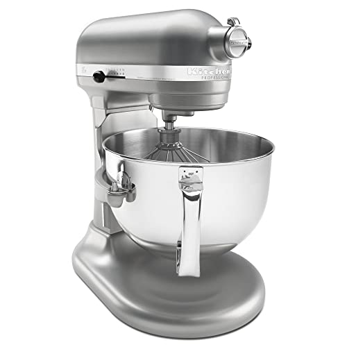 KitchenAid KP26M1XNP 6 Qt. Professional 600 Series Bowl-Lift Stand Mixer - Nickel Pearl