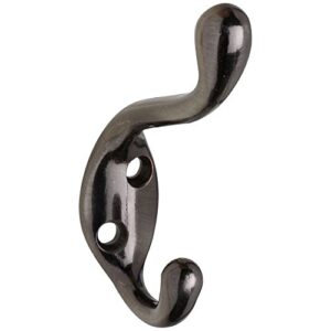 national hardware n330-894 v166 heavy duty coat and hat hook in pewter