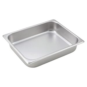 winco sph2 44198 size pan 2 1/2″ (nsf), stainless steel, medium