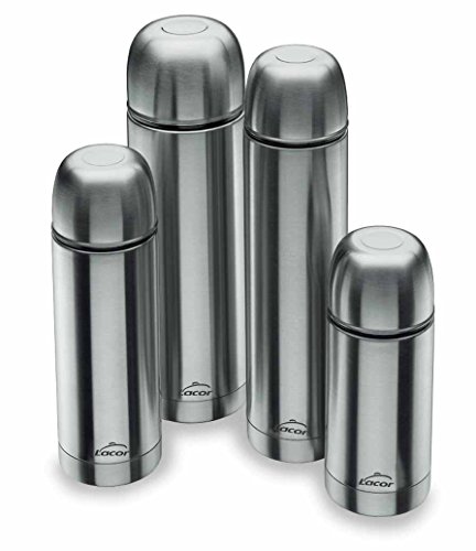 Lacor-62444-CYLINDRICAL VACUUM FLASK 1.00 LT.