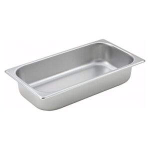 winco 1/3 size pan, 2-1/2-inch