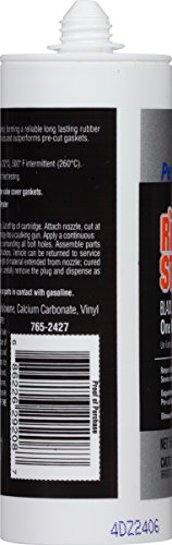 Permatex 29208 The Right Stuff 1 Minute Black Gasket Maker, 5 oz.