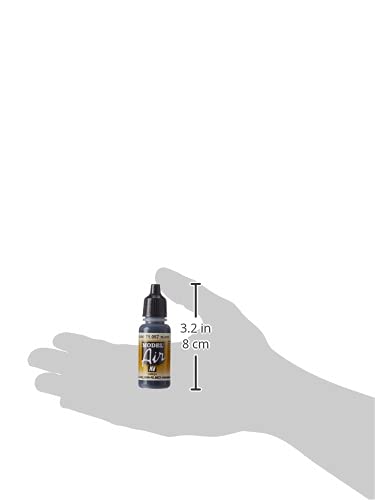 Vallejo Black Paint, 17ml