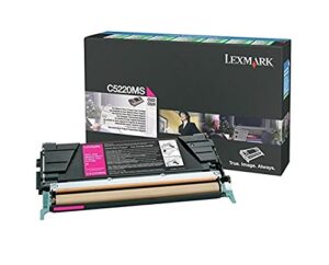 lexmark c5220ms c522 c524 c530 c532 c534 toner cartridge (magenta) in retail packaging
