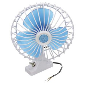 seachoice 12v dc oscillating fan, 6 in, 90-degree oscillating motion