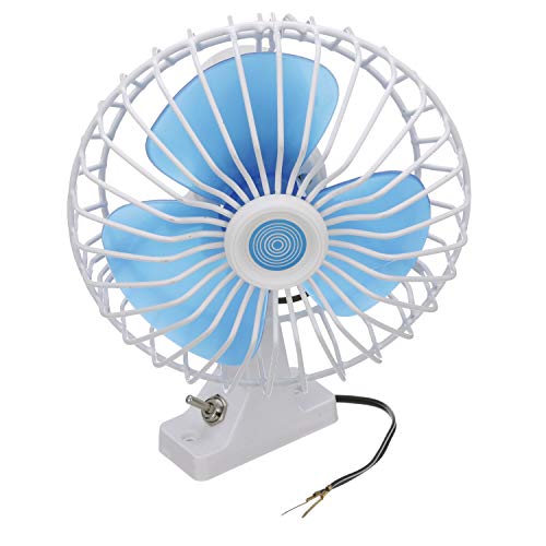 Seachoice 12V DC Oscillating Fan, 6 in, 90-Degree Oscillating Motion