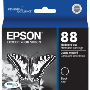 Epson T088120 DURABrite Ultra 88 Moderate-use -Inkjet -Cartridge -Black