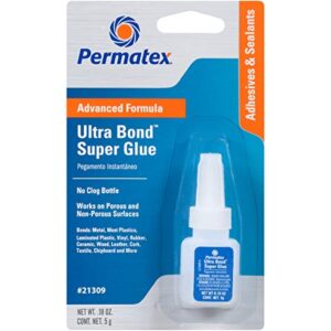 permatex 21309 ultra bond super glue, 5 g