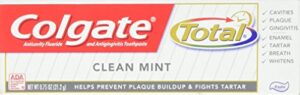 colgate total toothpaste, travel size, 0.75 oz