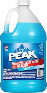 peak (pwn0g3) -20°f windshield washer fluid – 1 gallon